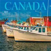 Canada 2026 Mini Wall Calendar