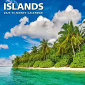 Islands 2025 Wall Calendar