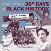 365 Days of Black History 2026 Wall Calendar