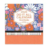 Secret Garden Do It All 2026 Wall Calendar