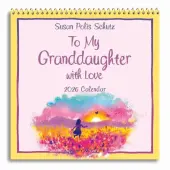 To My Granddaughter with Love 2026 Mini Wall Calendar
