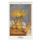 Flowers Poster 2026 Wall Calendar