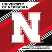 COL Nebraska Cornhuskers 2025 Wall Calendar
