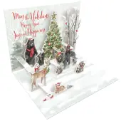 Woodland Winter by Chad Barrett Pop-up Christmas Cards
