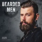 Bearded Men 2025 Wall Calendar