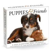 Puppies and Friends 2025 Desk Calendar
