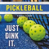 Pickleball 2026 Wall Calendar