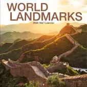 World Wonders Photo 2026 Wall Calendar