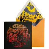 Haunted House Laser Cut Halloween Card