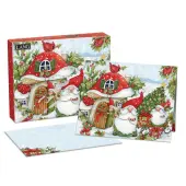 Gnome For Christmas by Susan Winget Boxed Christmas Cards