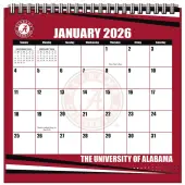 Alabama Crimson Tide 2026 Easel Desk Calendar