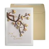 Pine Tree Quilled Sympathy Card