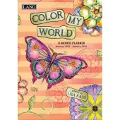 Color My World by Lisa Kaus 2025 Monthly Planner