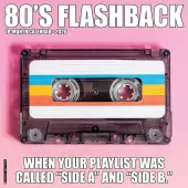 80s Flashback 2026 Wall Calendar
