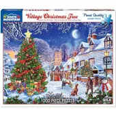 Village Christmas Tree 1000 Piece Puzzle