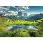 Lakes 2026 Wall Calendar