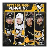 NHL Pittsburgh Penguins 2025 Mini Wall Calendar