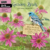 Garden Birds by Jane Shasky 2025 Wall Calendar