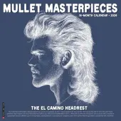 Mullet Masterpieces 2026 Wall Calendar