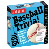 Baseball Trivia 2026 Desk Calendar