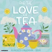 Love of Tea 2026 Wall Calendar