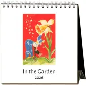 In the Garden 2026 Easel Desk Calendar