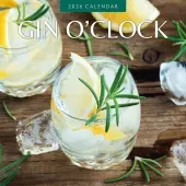 Gin OClock 2026 Wall Calendar