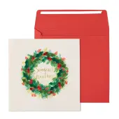Wreath Quilling Christmas Card