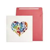 Heart Blank Card