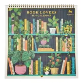 Book Lovers 2026 Spiral Wall Calendar