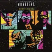 Universal Monsters 2025 Wall Calendar