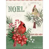 Noel Cardinals by Danielle Murray Classic Christmas Cards