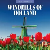Windmills of Holland 2026 Wall Calendar