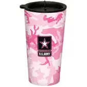 U.S. Army Pink Camo Acrylic Coffee Tumbler
