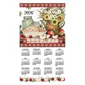 Apple Pie 2026 Calendar Towel