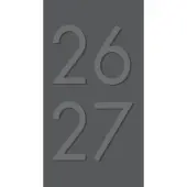 Charcoal 2 Year 2026 Pocket Planner