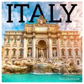 Italy 2025 Wall Calendar