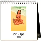Pin-Ups 2026 Easel Desk Calendar