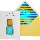 Lost My Head Friendship Card with Art by Leslie Murray