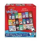 Diary of a Wimpy Kid Book Cover 500 Piece Puzzle