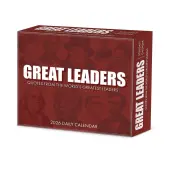Great Leaders Greatest Quotes 2026 Desk Calendar