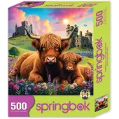Highland Cows 500 Piece Puzzle