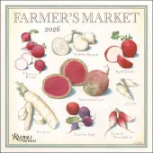 Farmers Market 2026 Wall Calendar