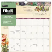 Botanical Gardens 2026 File It Wall Calendar by Barbara Anderson