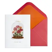 Floral Cloche Thank You Card