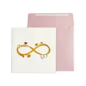 Infinity Wedding Card