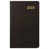Black Weekly 2025 Pocket Planner