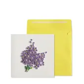 Purple Bouquet Mother's Day Card