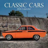 Classic Cars 2026 Wall Calendar