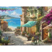 Kinkade Cafe  Paint by Number
